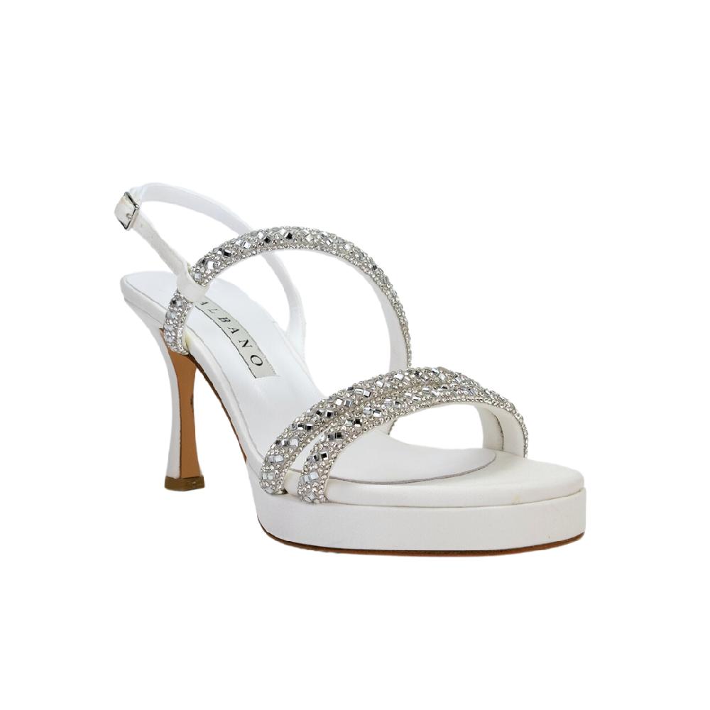 ALBANO Sandali sposa con strass Shopping Online