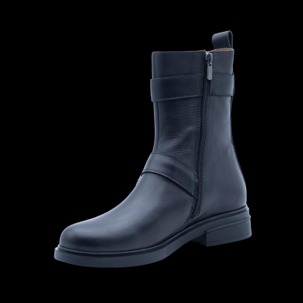 ALBANO Stivaletti biker neri Sconto