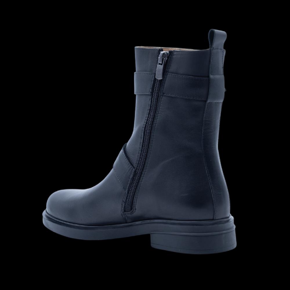ALBANO Stivaletti biker neri Sconto