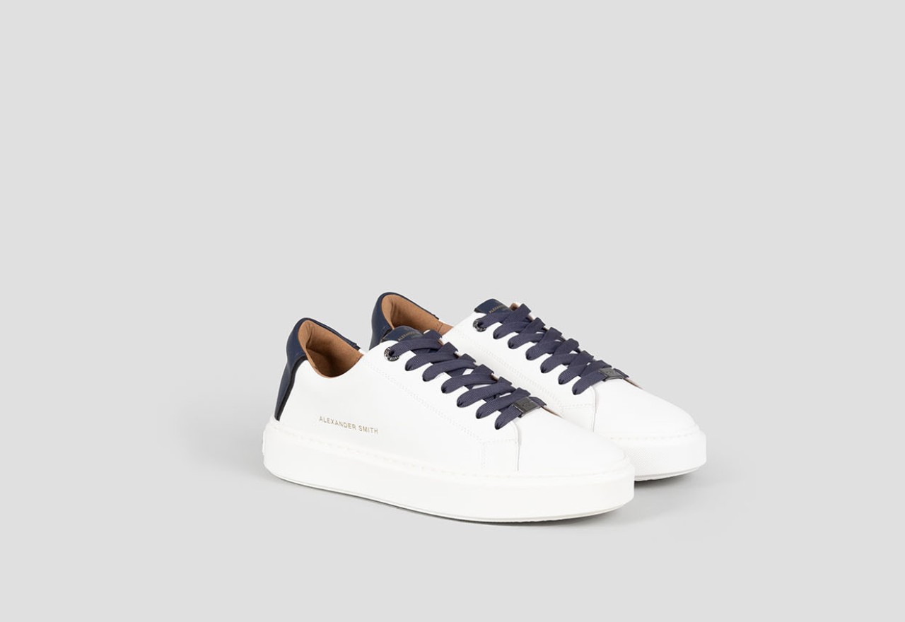 ﻿Alexander Smith LONDON MAN WHITE BLUE Offerte