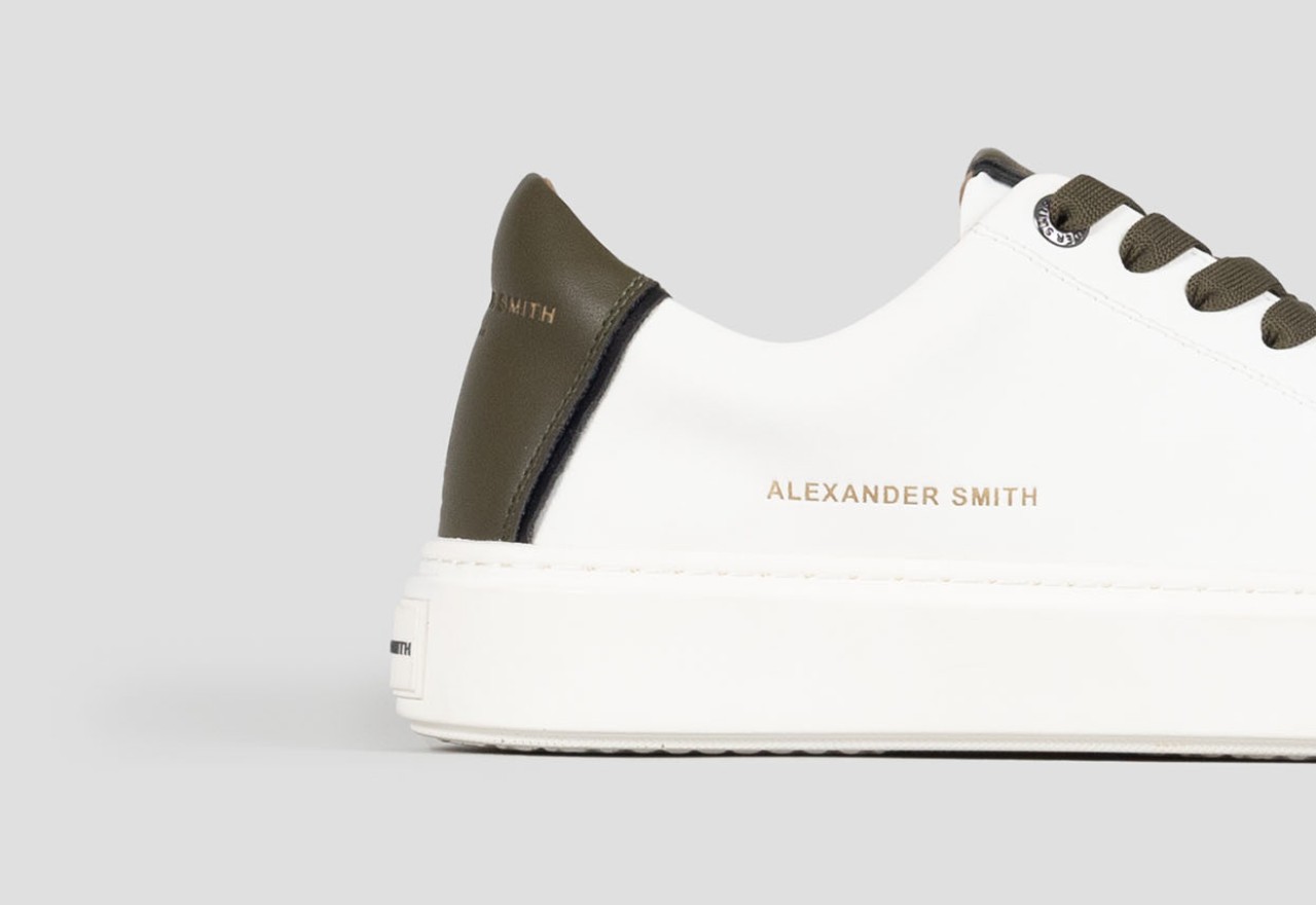 Alexander Smith LONDON MAN WHITE MILITARY Vendita Calda