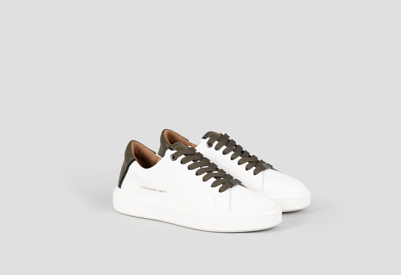 Alexander Smith LONDON MAN WHITE MILITARY Vendita Calda
