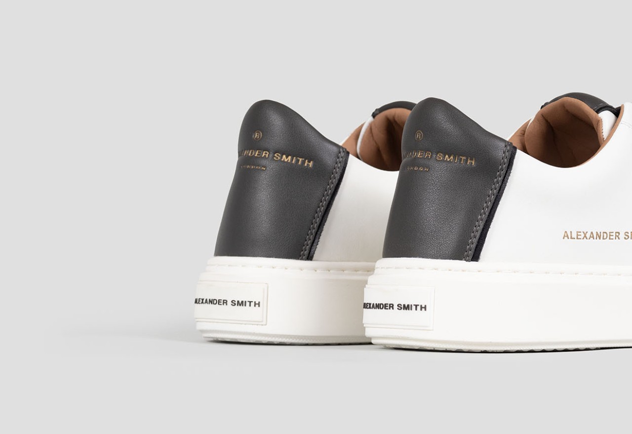 Alexander Smith LONDON MAN WHITE DARK SMOKE Nuova