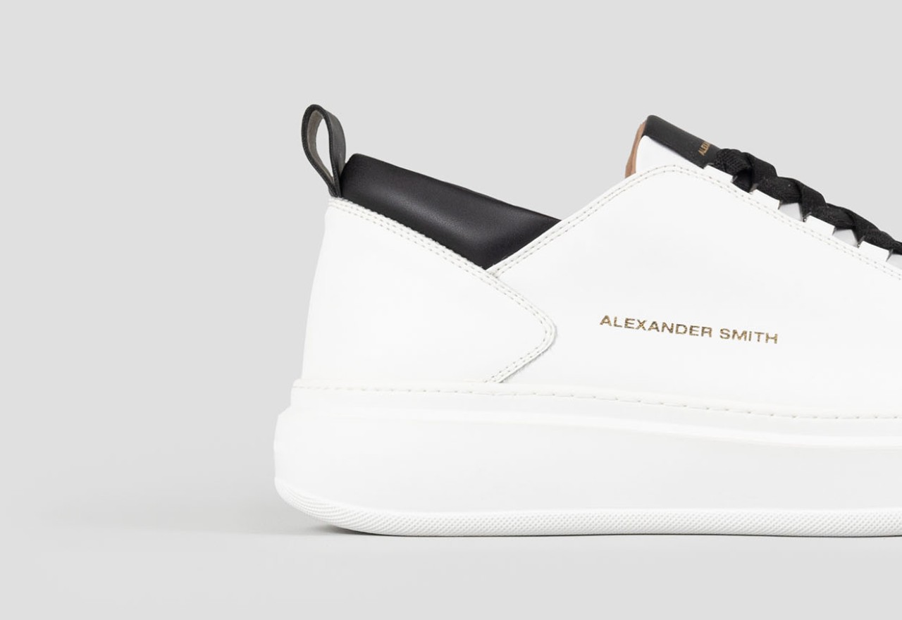 Alexander Smith WEMBLEY MAN WHITE BLACK Nuovo