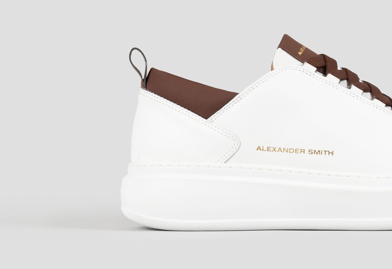 Alexander Smith WEMBLEY MAN WHITE BROWN Vendita