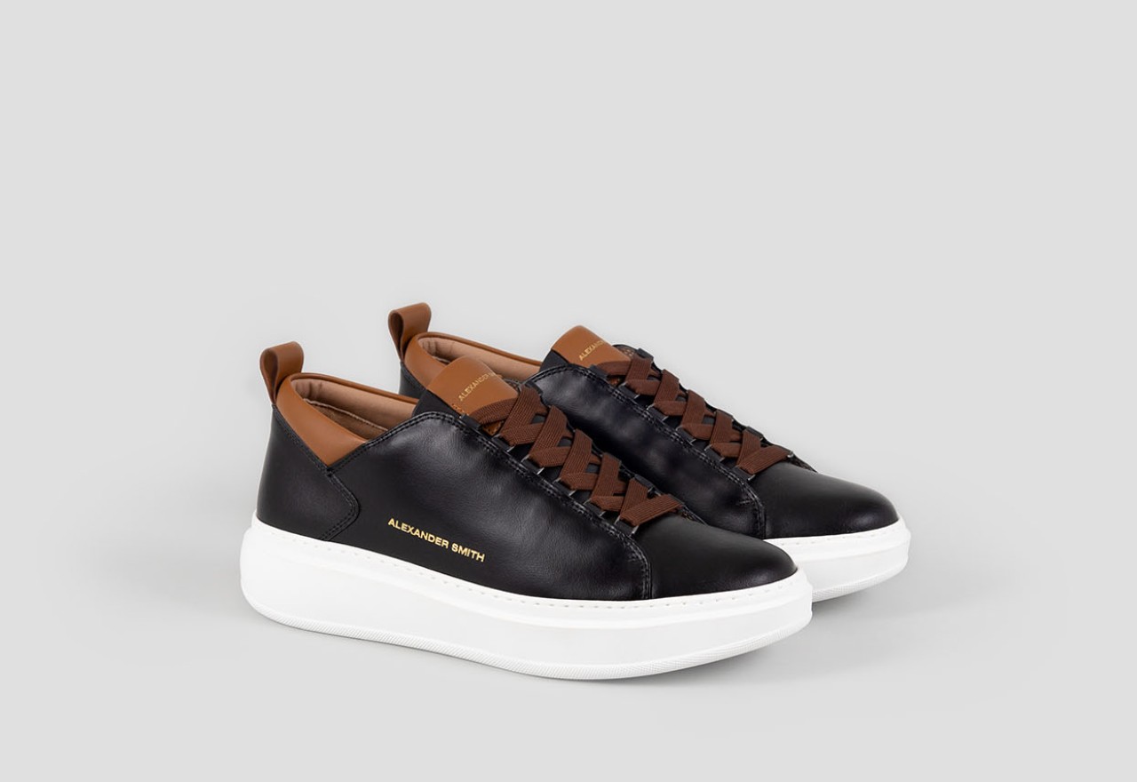 Alexander Smith WEMBLEY MAN BLACK DARK COGNAC Negozi Online