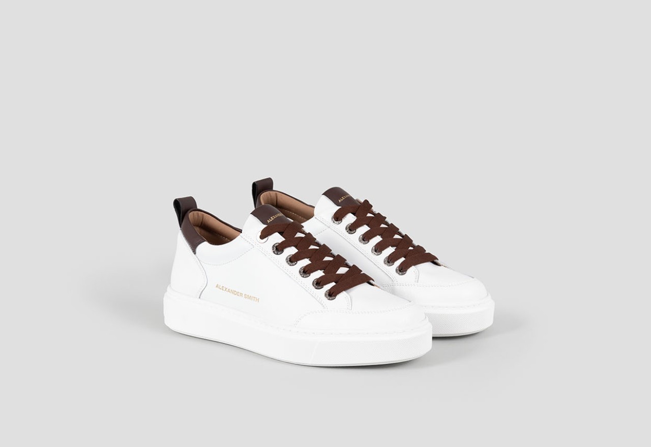 Alexander Smith BOND MAN WHITE DARK BROWN Convenienza