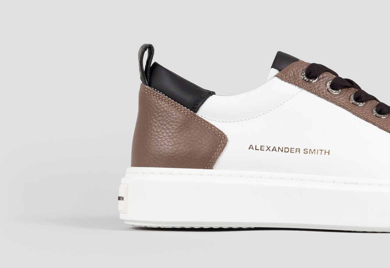Alexander Smith BOND MAN DARK COGNAC WHITE Economico