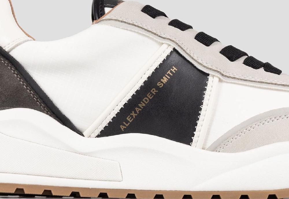 Alexander Smith ECO-DOVER MAN WHITE BLACK I Più Venduti