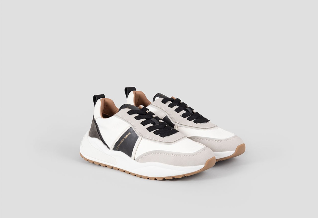 Alexander Smith ECO-DOVER MAN WHITE BLACK I Più Venduti