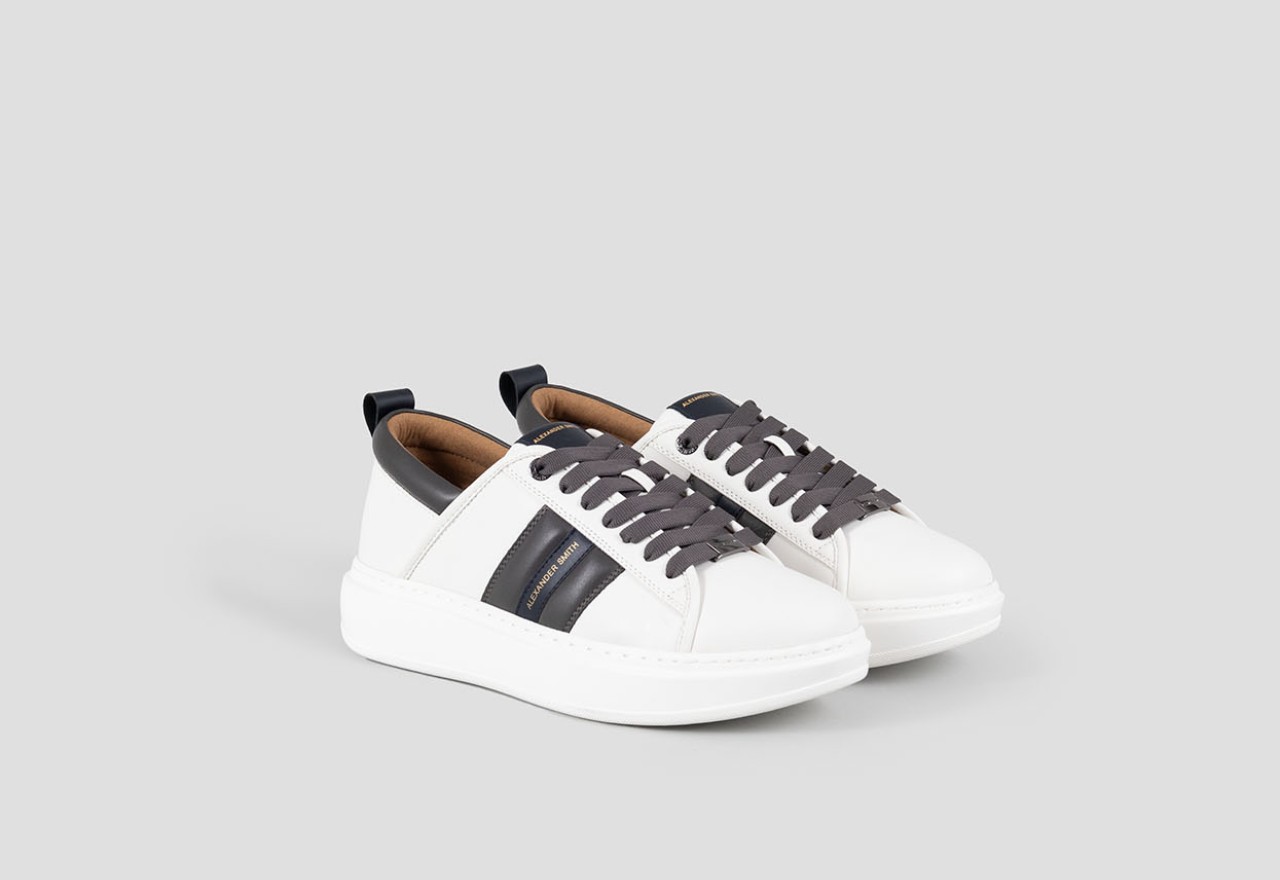 Alexander Smith ECO-WEMBLEY MAN WHITE DARK SMOKE BLUE Offerta migliore