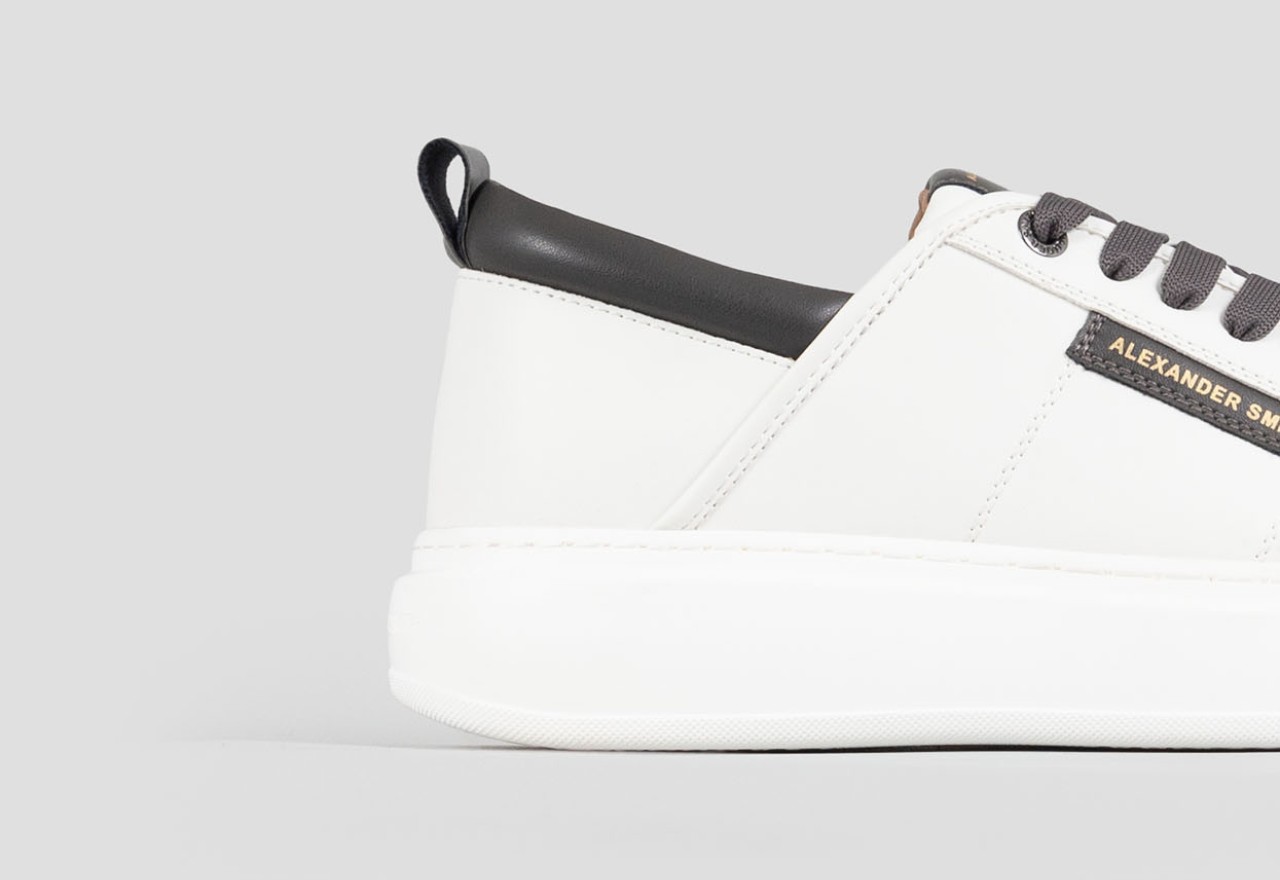 Alexander Smith ECO-WEMBLEY MAN WHITE DARK GREY Italy