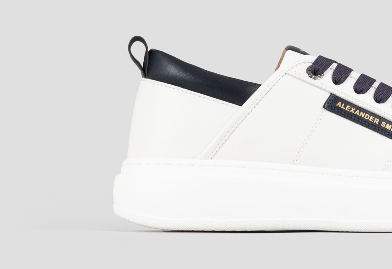 Alexander Smith ECO-WEMBLEY MAN WHITE BLUE In Linea