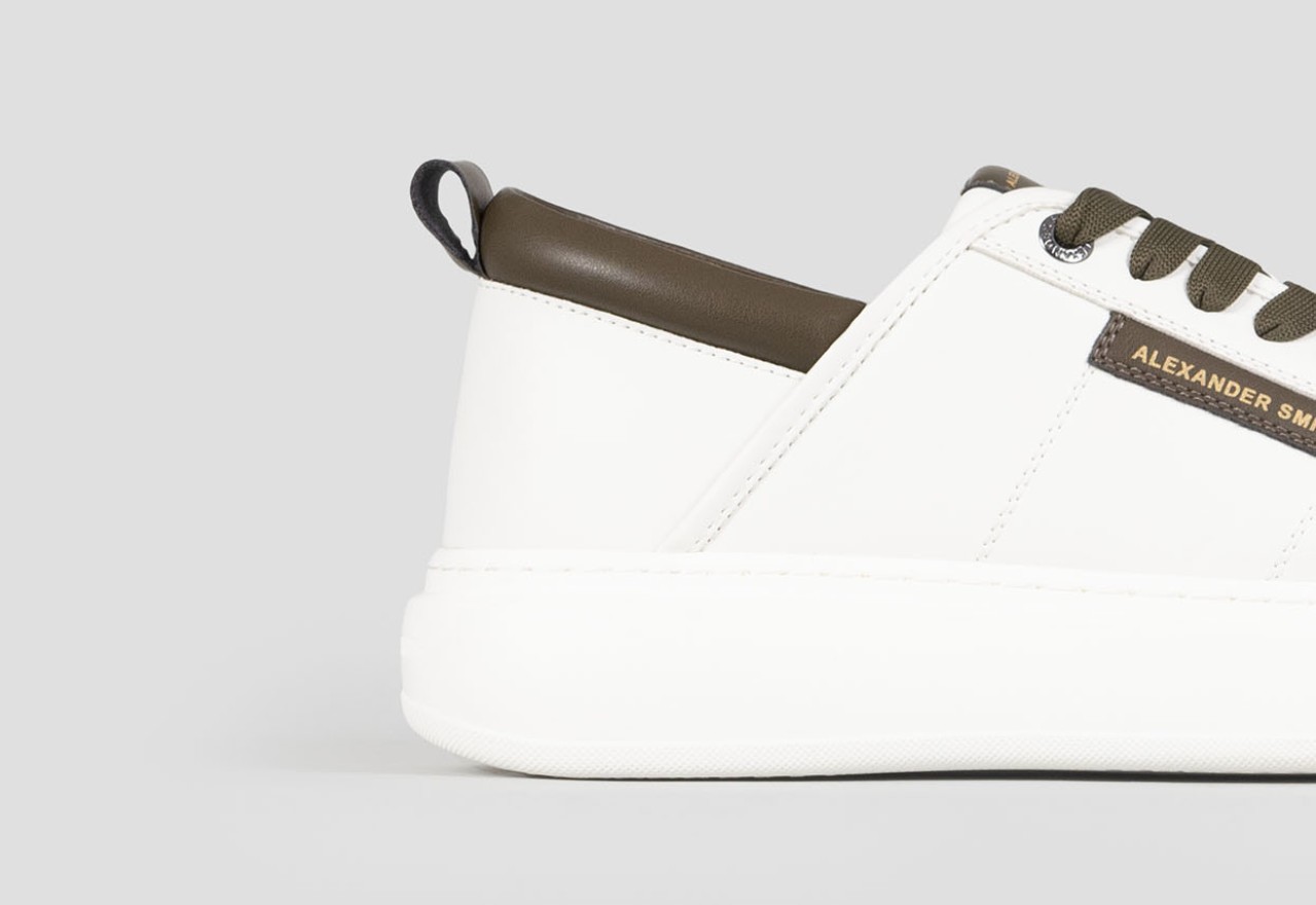 Alexander Smith ECO-WEMBLEY MAN WHITE MILITARY Qualità
