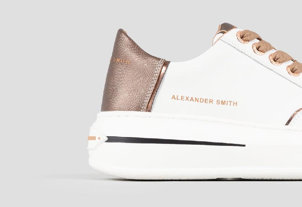 Alexander Smith LANCASTER WOMAN WHITE DARK COPPER Offerta