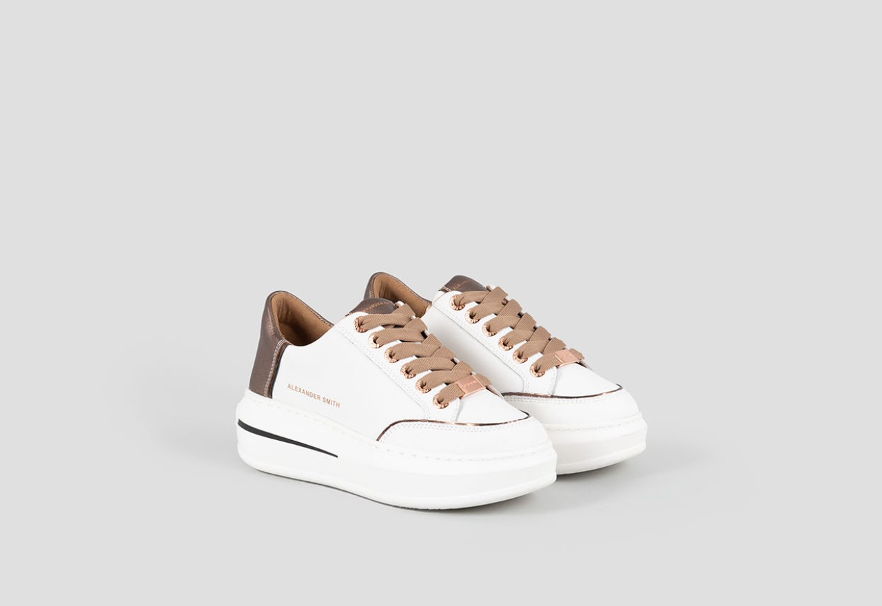 Alexander Smith LANCASTER WOMAN WHITE DARK COPPER Offerta