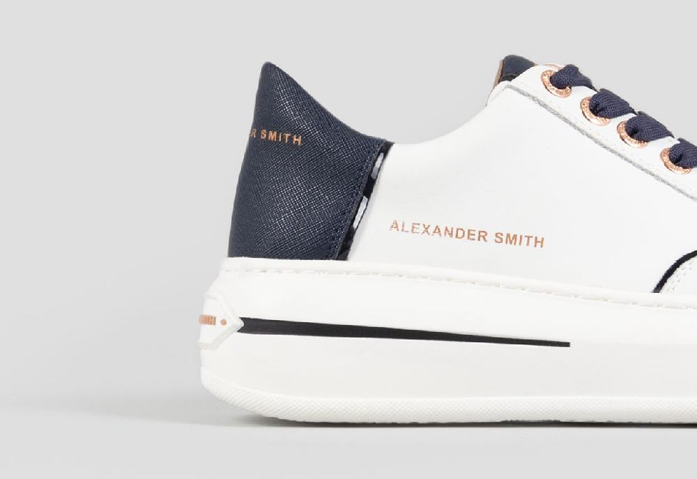 Alexander Smith LANCASTER WOMAN WHITE BLUE Saldi