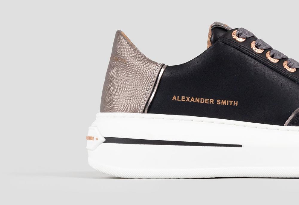 Alexander Smith LANCASTER WOMAN BLACK DARK SILVER Vendite Flash