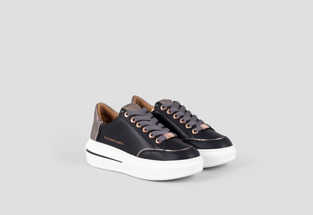 Alexander Smith LANCASTER WOMAN BLACK DARK SILVER Vendite Flash