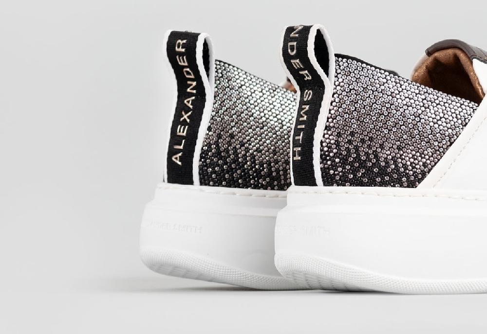 Alexander Smith WEMBLEY WOMAN WHITE BLACK SILVER Moda