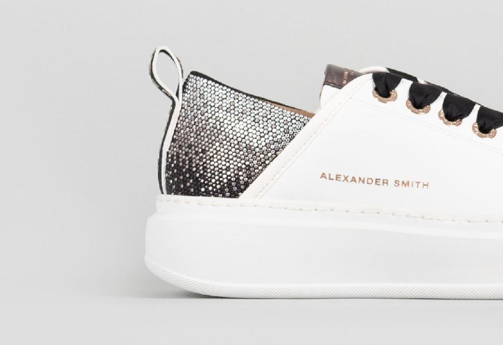 Alexander Smith WEMBLEY WOMAN WHITE BLACK SILVER Moda