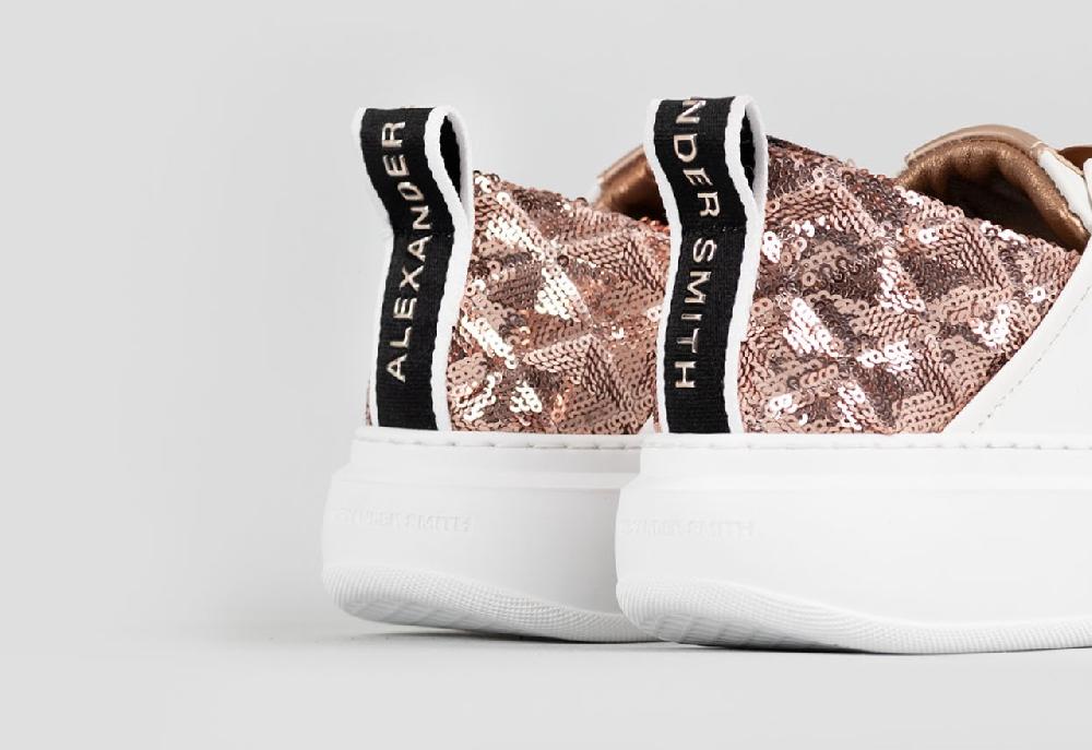 Alexander Smith WEMBLEY WOMAN WHITE COPPER Qualità Garantita