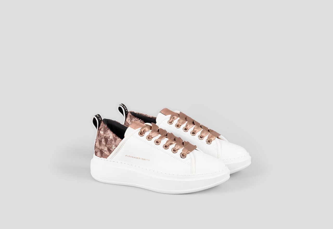 Alexander Smith WEMBLEY WOMAN WHITE COPPER Qualità Garantita