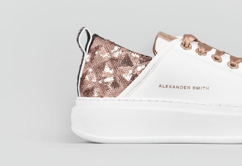 Alexander Smith WEMBLEY WOMAN WHITE COPPER Qualità Garantita