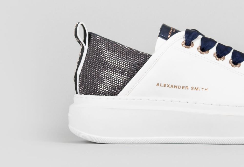 Alexander Smith WEMBLEY WOMAN WHITE BLUE Fino Al -60%