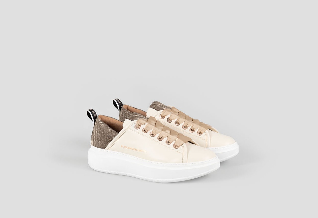 Alexander Smith WEMBLEY WOMAN IVORY GOLD Prezzo Ridotto