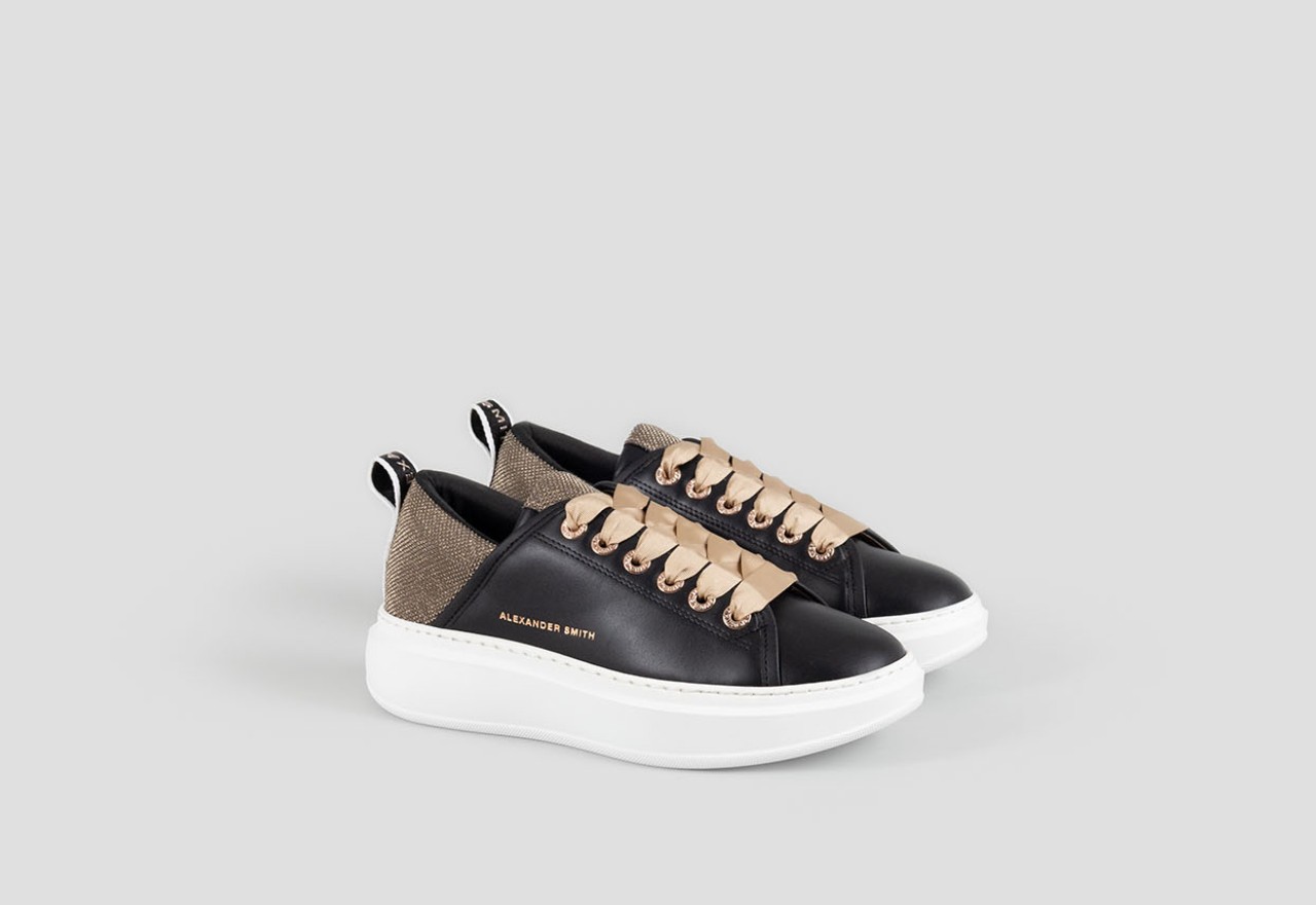 Alexander Smith WEMBLEY WOMAN BLACK GOLD Saldi Di Fabbrica