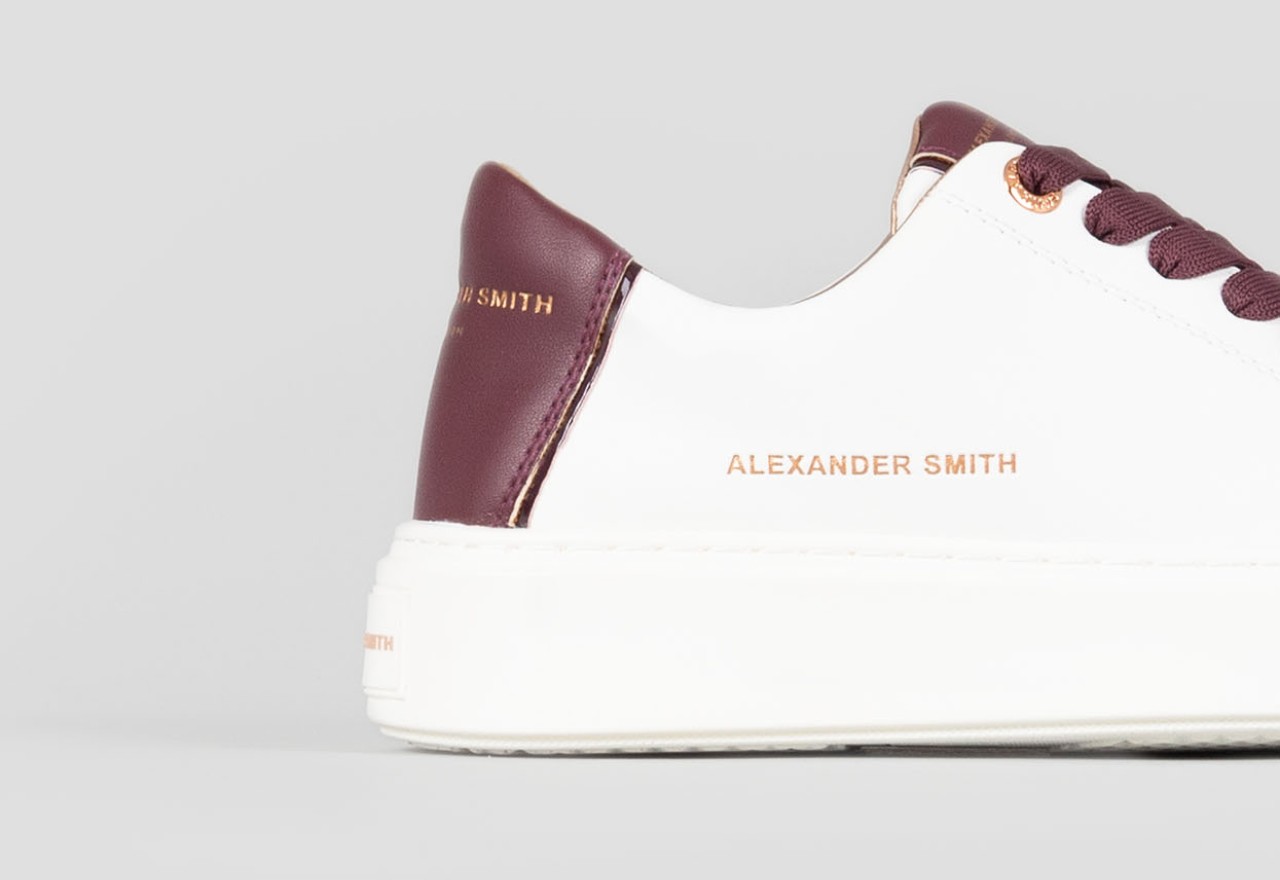 Alexander Smith LONDON WOMAN WHITE BORDEAUX Offerta