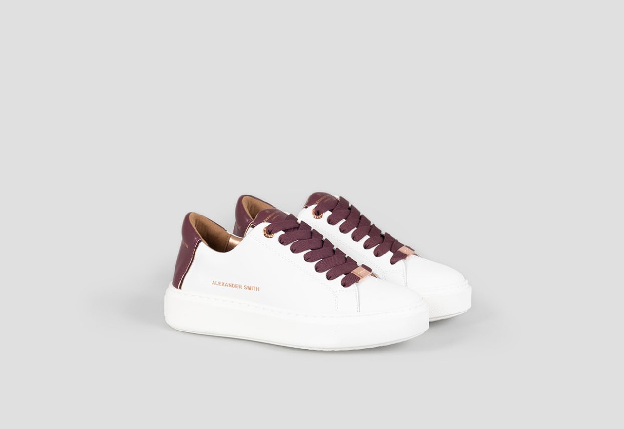 Alexander Smith LONDON WOMAN WHITE BORDEAUX Offerta