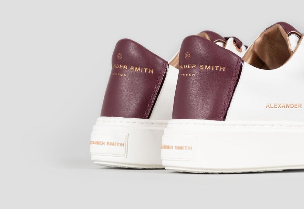 Alexander Smith LONDON WOMAN WHITE BORDEAUX Offerta
