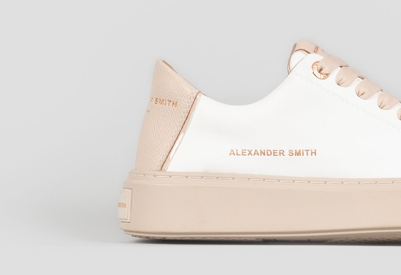 Alexander Smith LONDON WOMAN WHITE BEIGE In Vendita