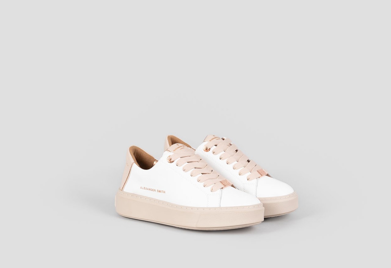Alexander Smith LONDON WOMAN WHITE BEIGE In Vendita