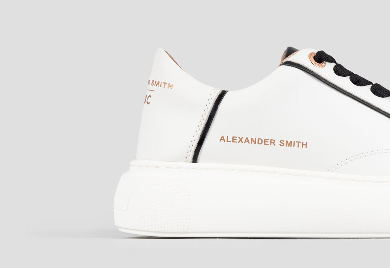 Alexander Smith ECO-GREENWICH WOMAN WHITE BLACK Nuova