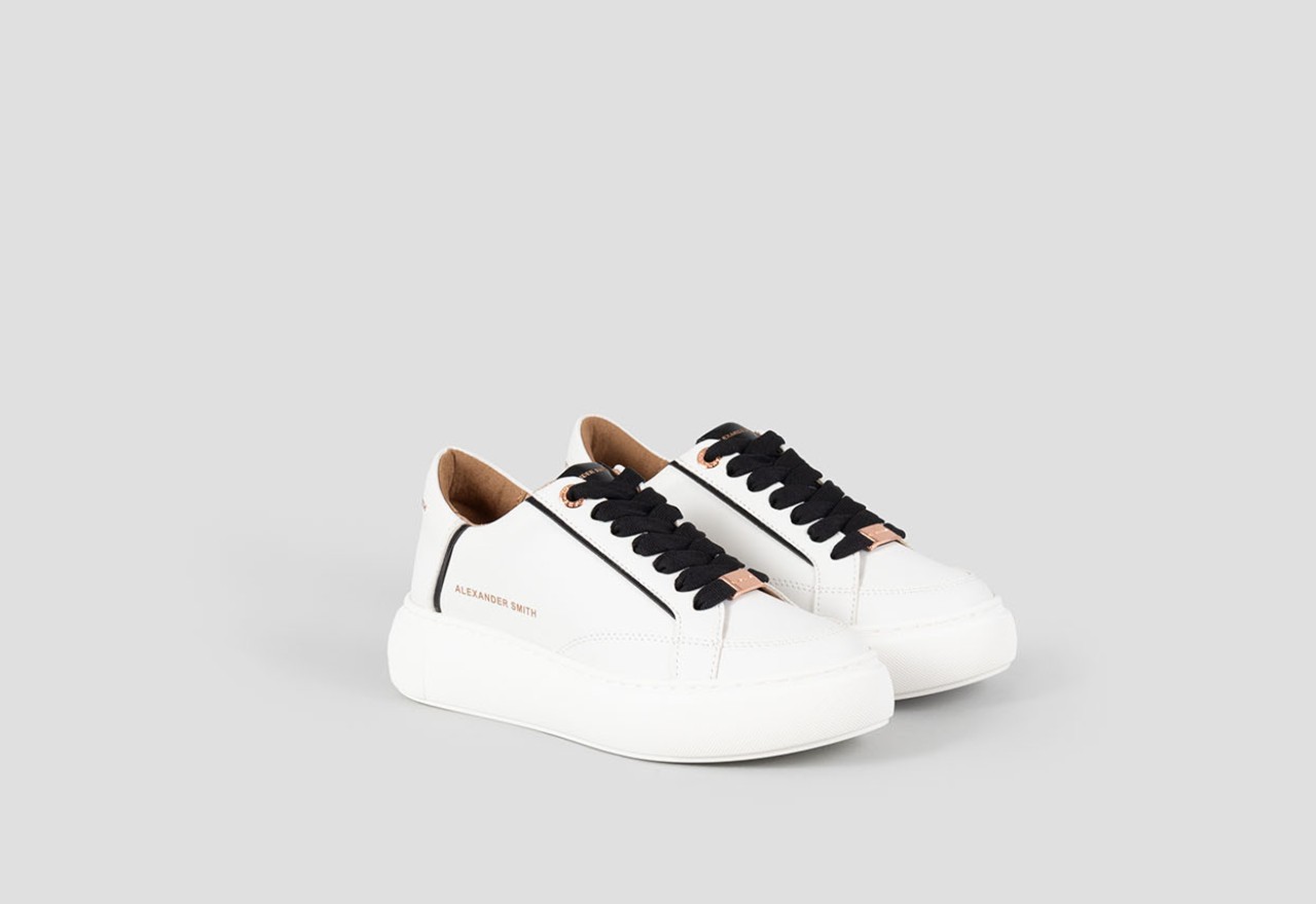 Alexander Smith ECO-GREENWICH WOMAN WHITE BLACK Nuova