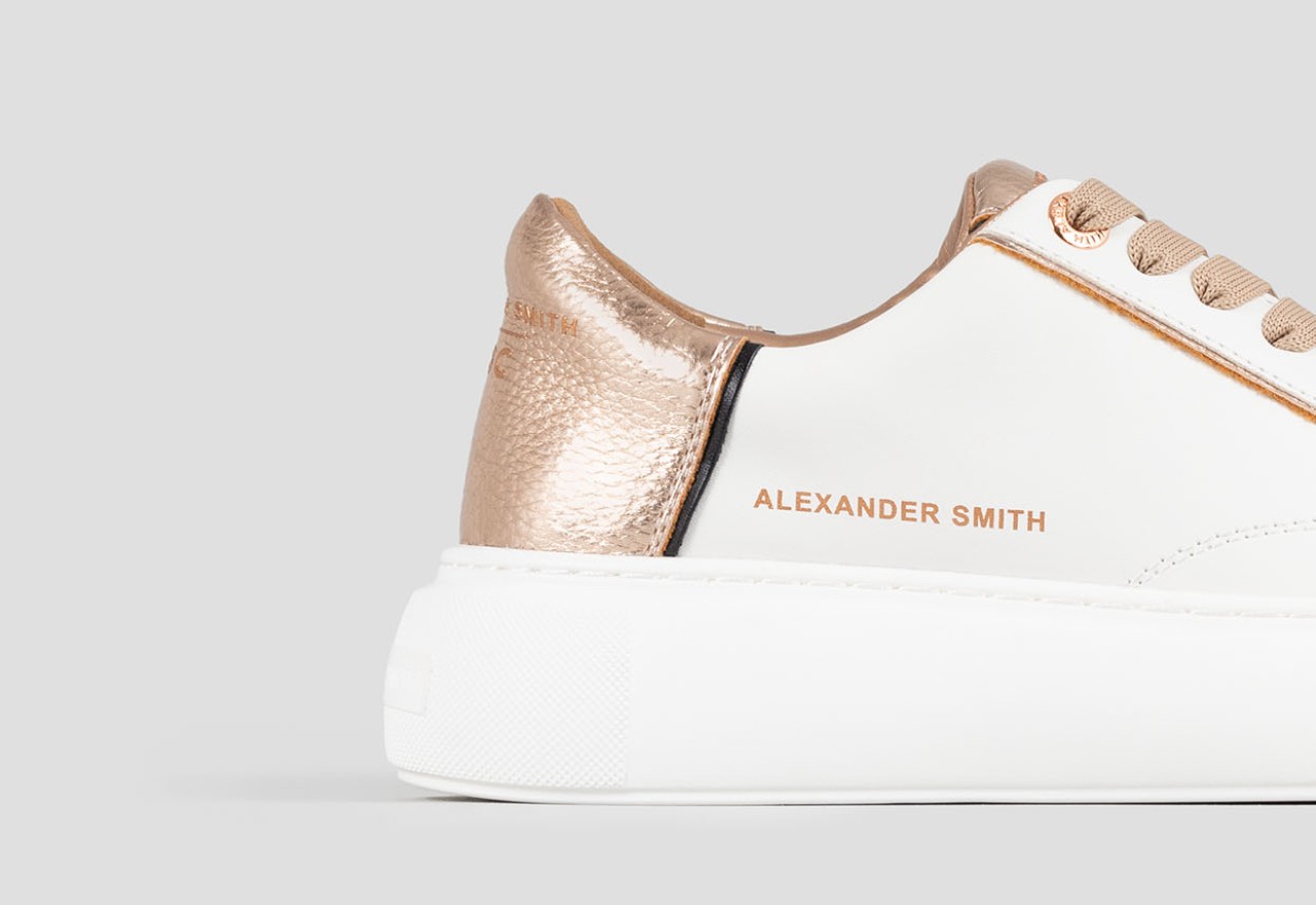 Alexander Smith ECO-GREENWICH WOMAN WHITE COPPER Nuovo