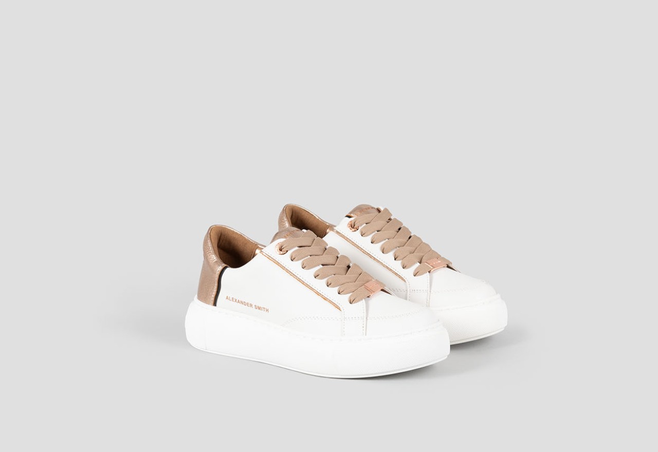 Alexander Smith ECO-GREENWICH WOMAN WHITE COPPER Nuovo