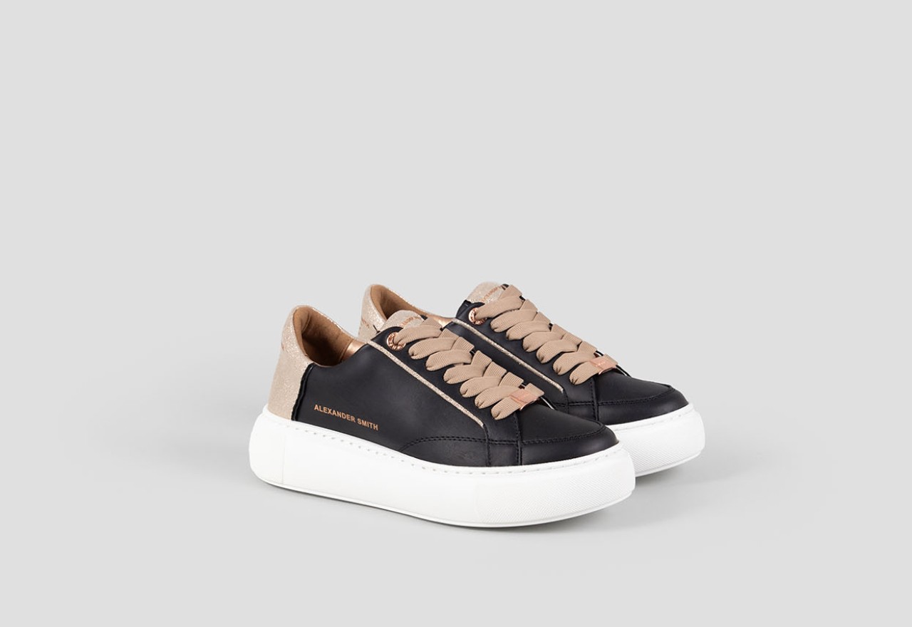 Alexander Smith ECO-GREENWICH WOMAN BLACK GOLD Qualità Garantita