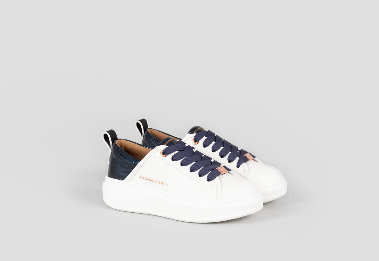 Alexander Smith ECO-WEMBLEY WOMAN WHITE BLUE Fino Al -60%