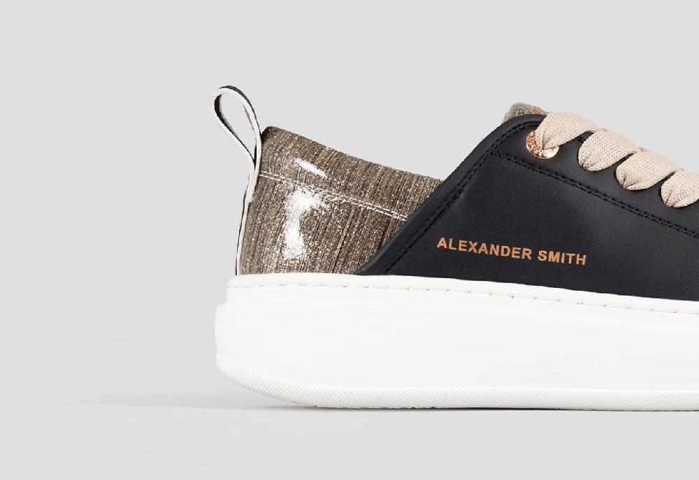 Alexander Smith ECO-WEMBLEY WOMAN BLACK GOLD Economico
