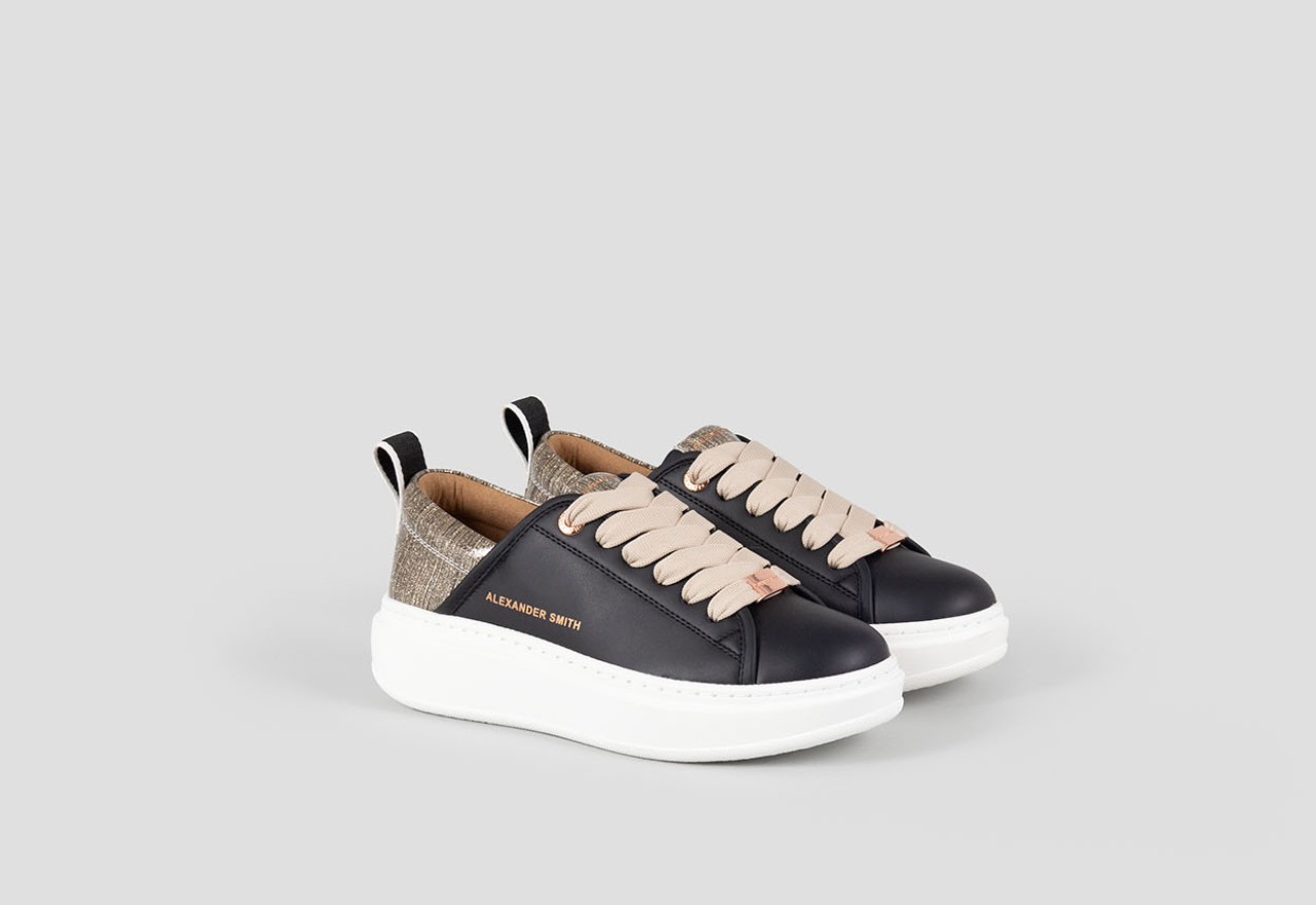 Alexander Smith ECO-WEMBLEY WOMAN BLACK GOLD Economico