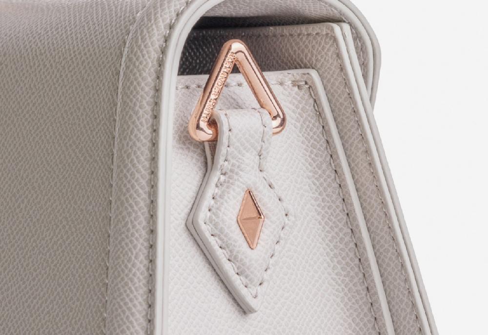Alexander Smith ELIZABETH MINI - PASTEL GREY - PALMELLATO Saldi Di Fabbrica
