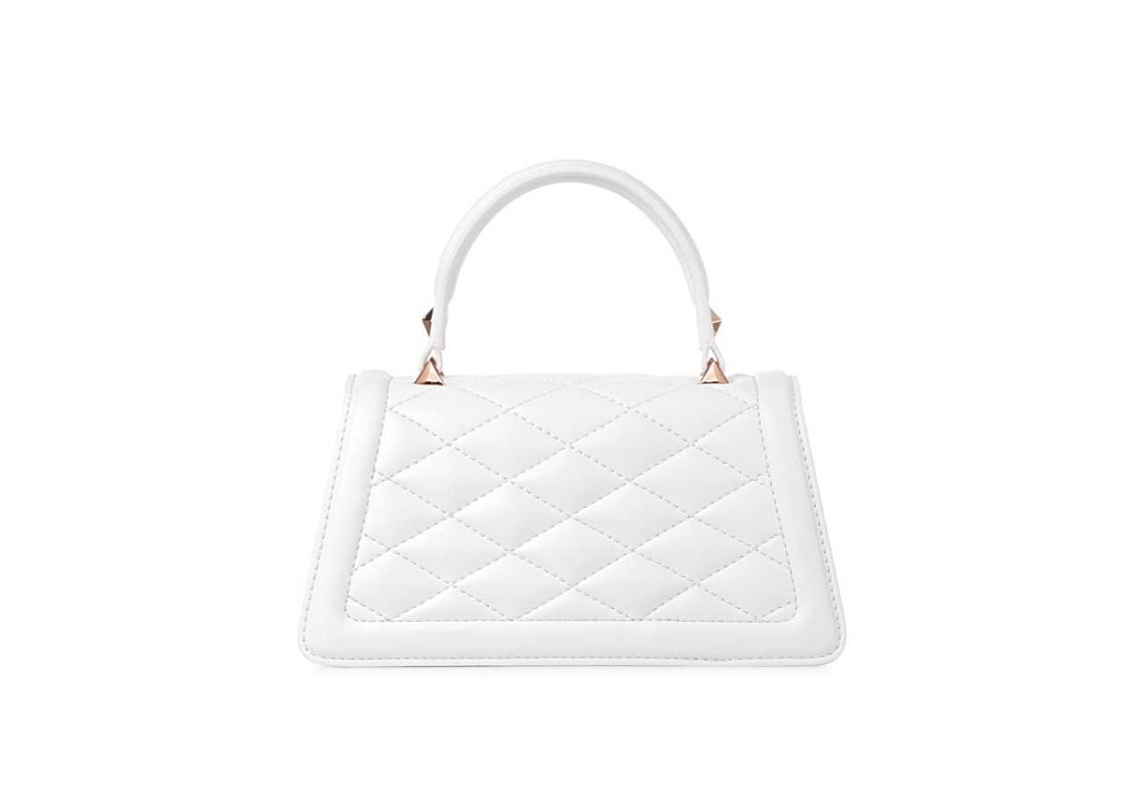 Alexander Smith ELIZABETH MINI - WHITE - MATELASSÉ Affare Del Giorno