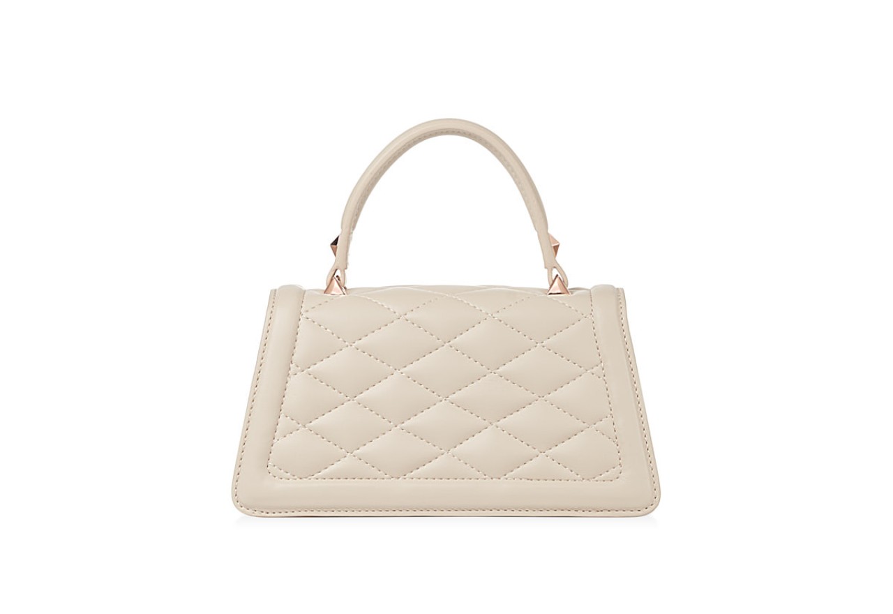 Alexander Smith ELIZABETH MINI - NUDE - MATELASSÉ Prezzo Ridotto