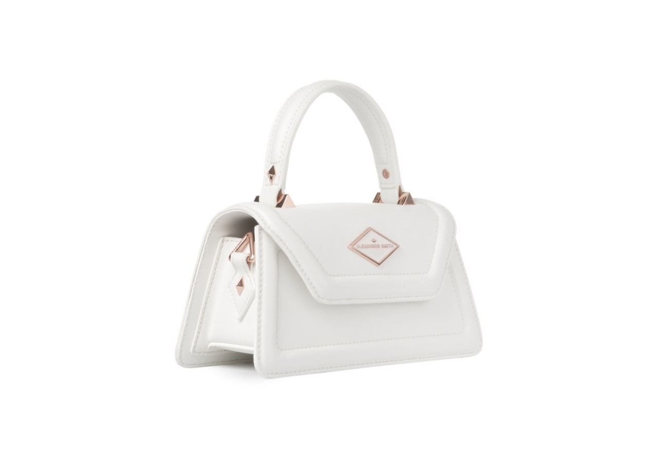 Alexander Smith ELIZABETH MINI - WHITE - LISCIA Sottocosto