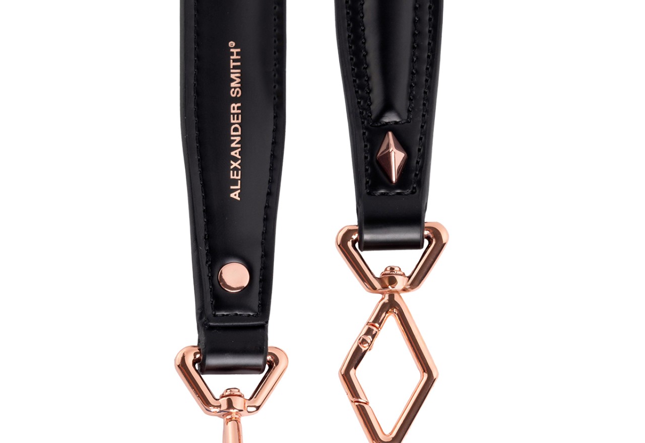 Alexander Smith ELIZABETH MINI - BLACK - MATELASSÉ Presa