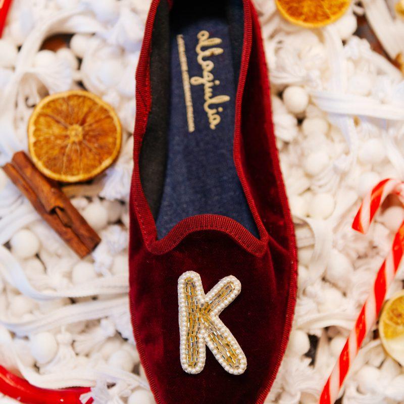 Allagiulia Friù Pantelleria BORDEAUX- monograms Nuova